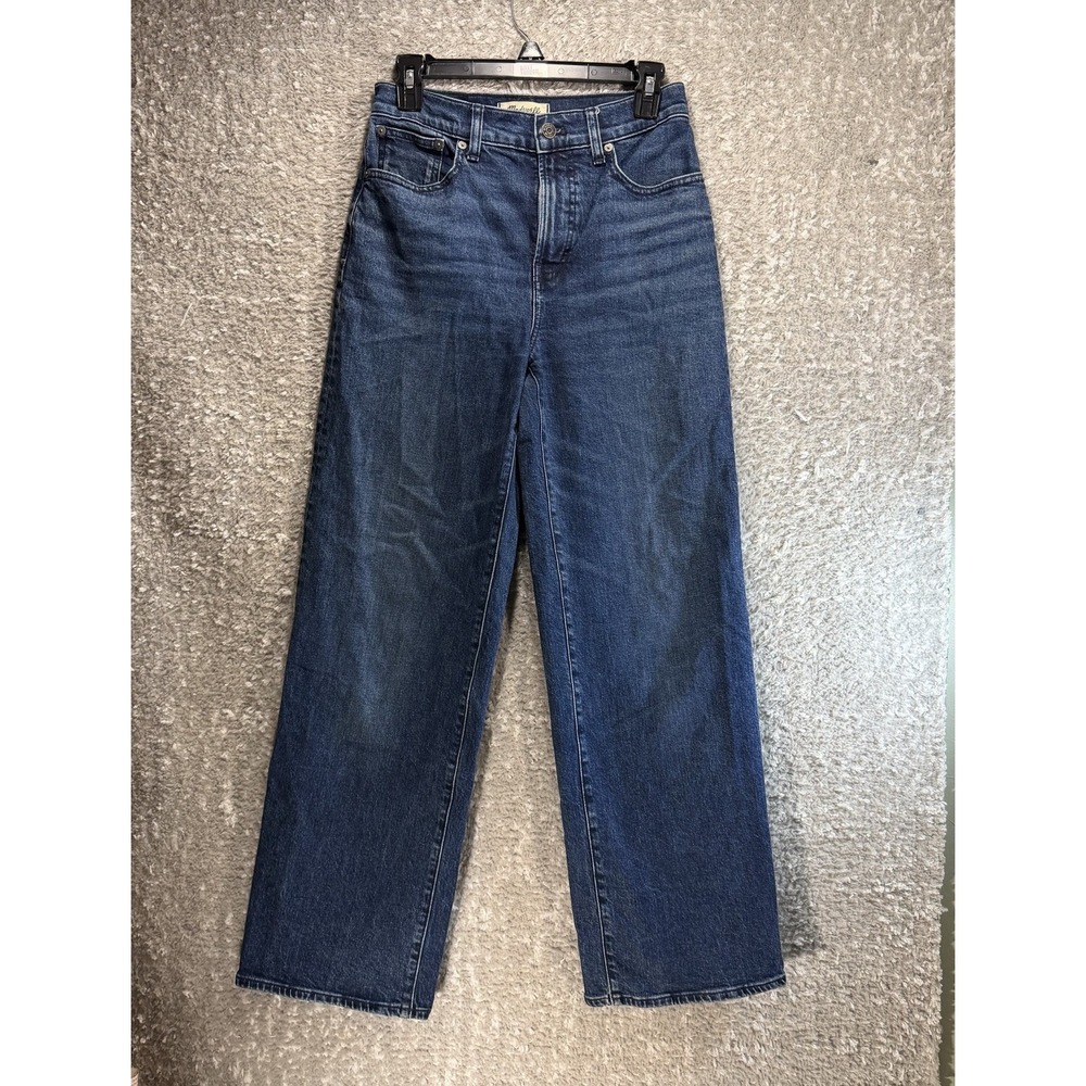 Madewell Jeans The Perfect Vintage Wide-Leg 26 High Rise Denim Boho Preppy